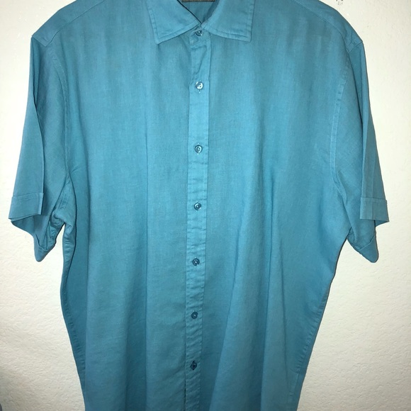 Nieman Marcus Men’s short sleeve shirt - Picture 2 of 5
